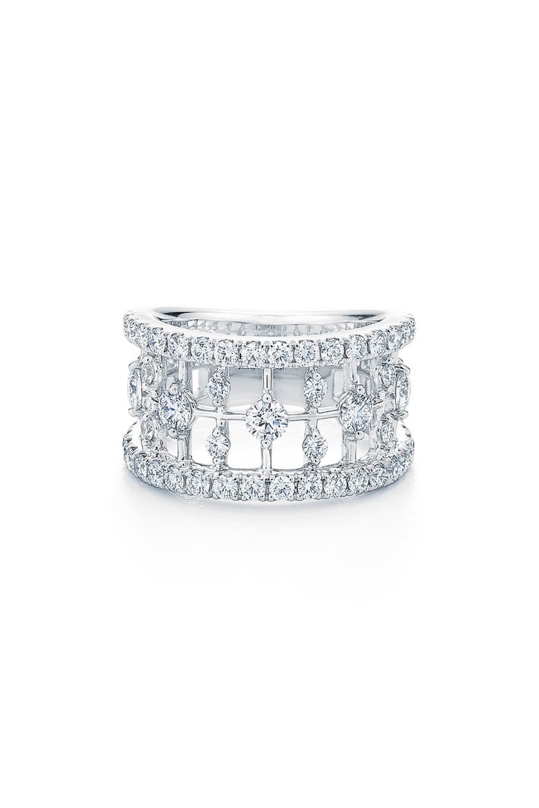 Starry Night Diamond Ring, Main, color, WHITE GOLD/ DIAMOND