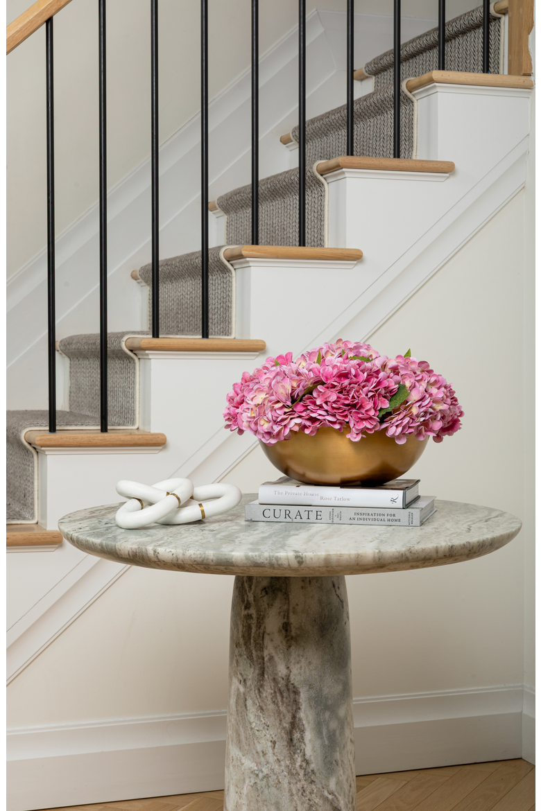 Ian Realtouch Hydrangea Arrangement, Alternate, color, Blush