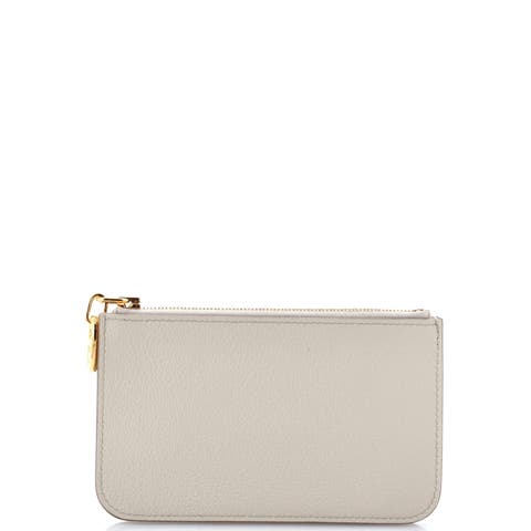 Zipengo Chaine d'Ancre Zip Card Holder Leather