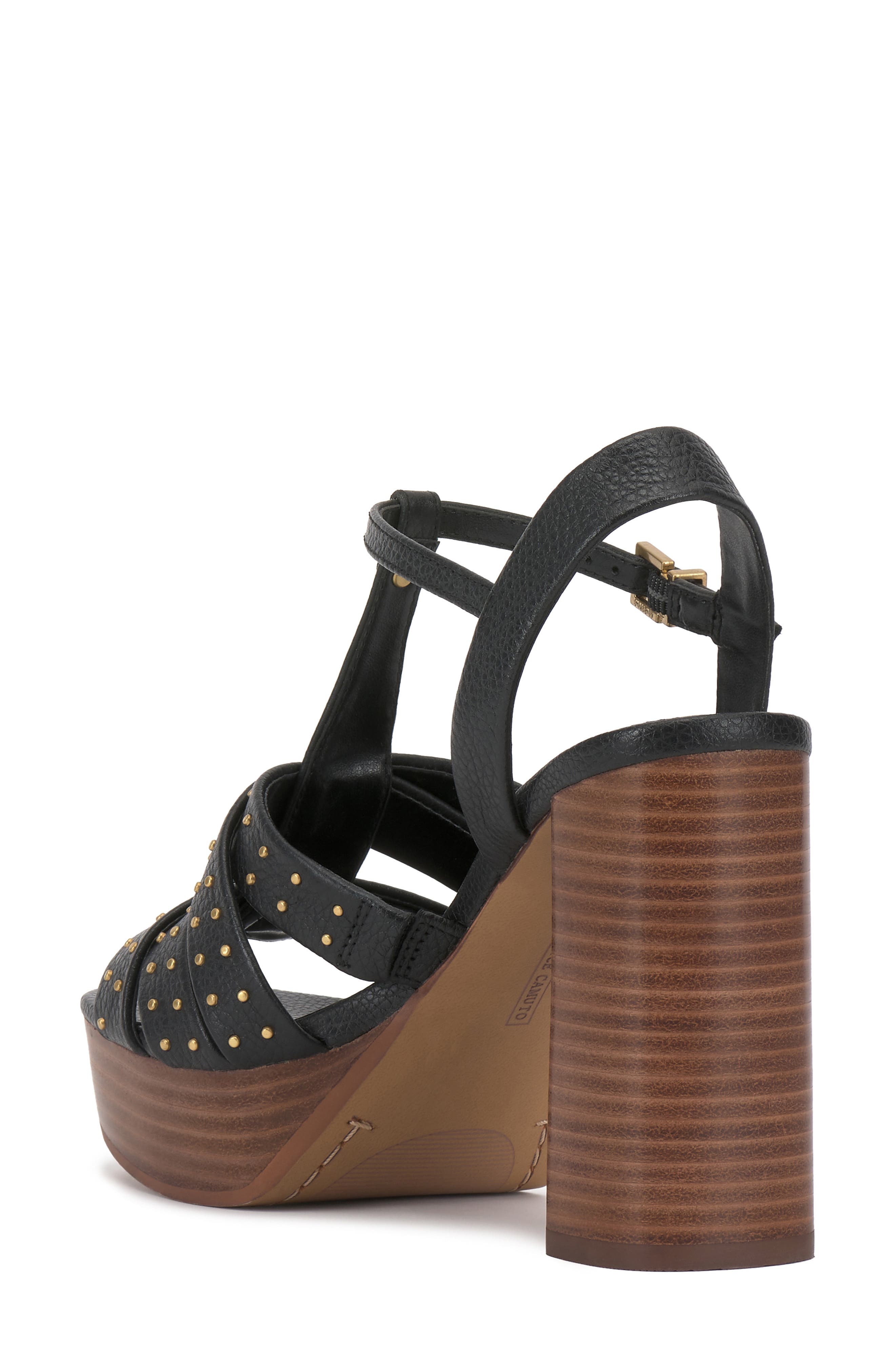 Vince Camuto Palton Slingback Platform Sandal, Alternate, color, Black
