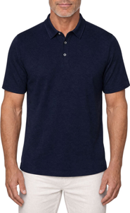 Robert Talbott Taylor Pique Linen Polo