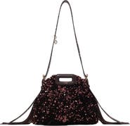 maje Miss M mini sequinned bag