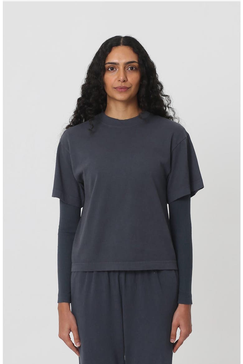 Boxier Trash Tee, Main, color, Slate