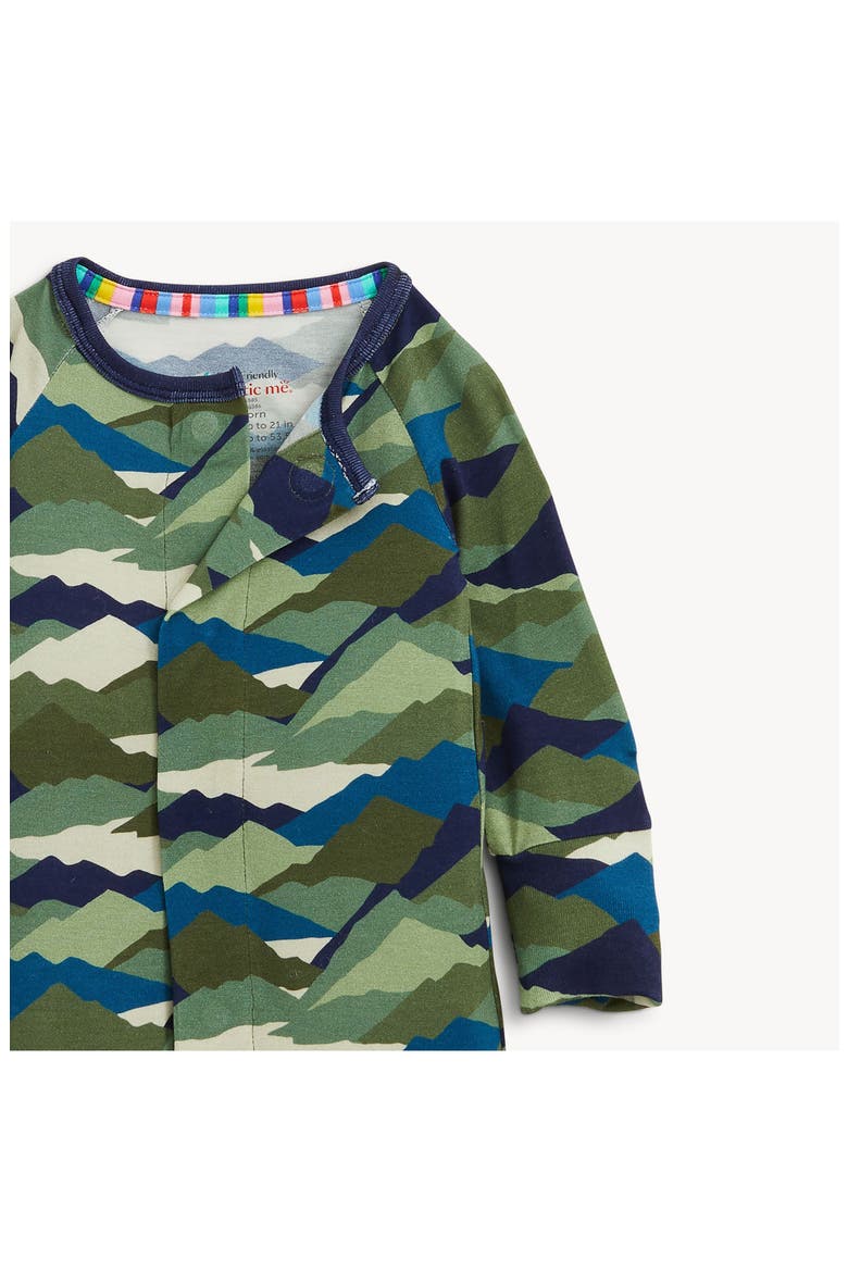 Kids' Camo Peak Convertible Coverall, Alternate, color, GREEN