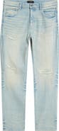 PURPLE BRAND Heavy Destroy Ripped & Repaired Jeans