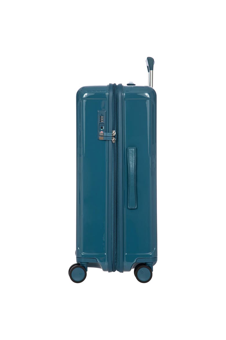Positano Hardside Expandable 27" Medium Checked Spinner Luggage, Alternate, color, Sea Green