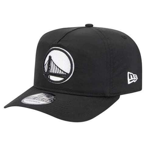 Men's New Era Black Golden State Warriors Injection Everyday Golfer Adjustable Hat