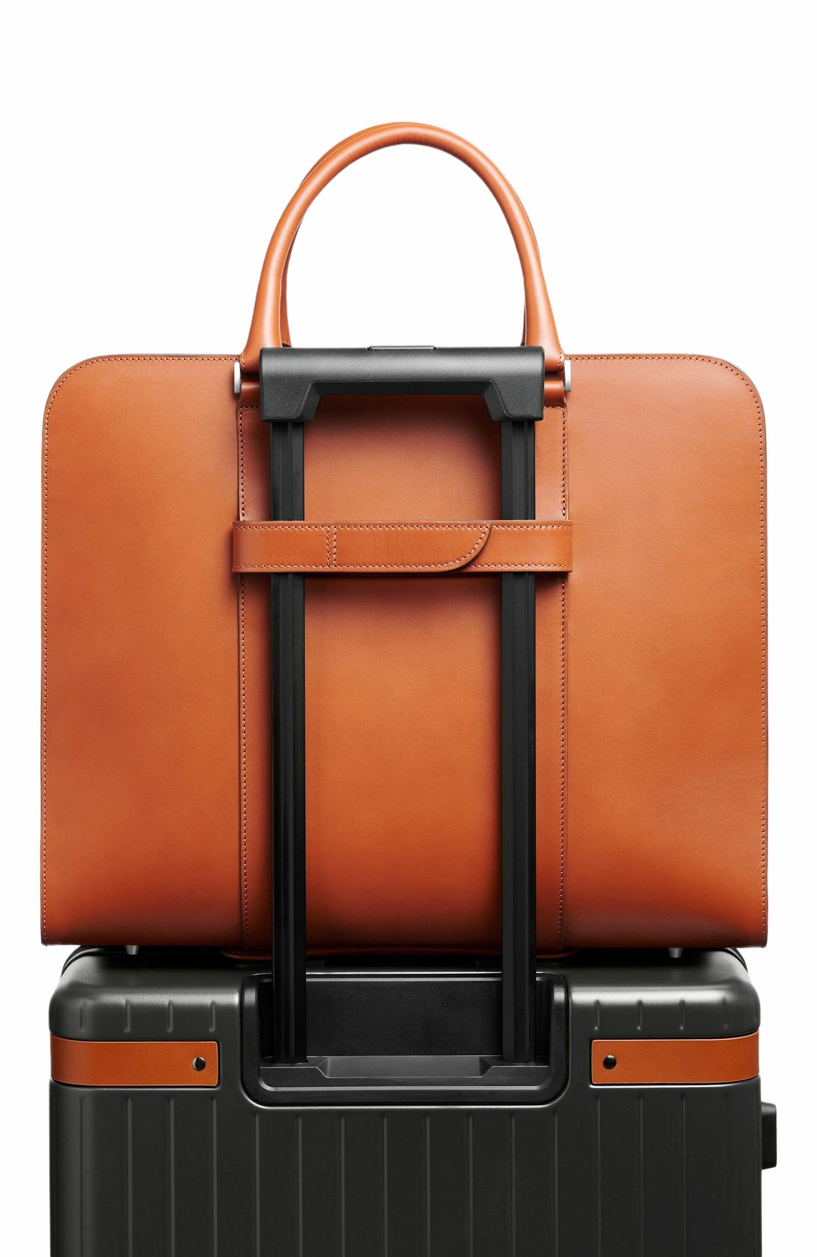 Smart holder, Alternate, color, Cognac