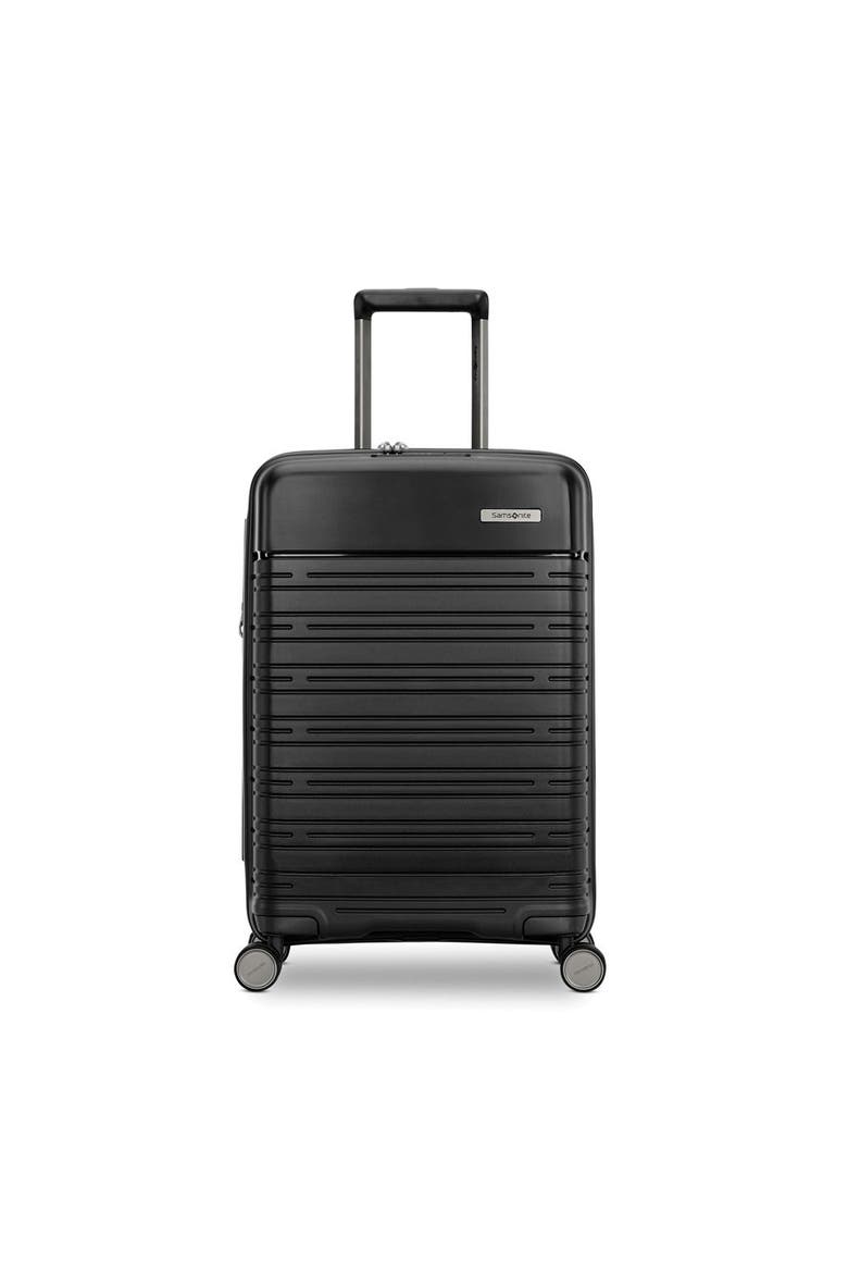 Elevation Plus Global 22" Carry On Luggage, Main, color, Triple Black