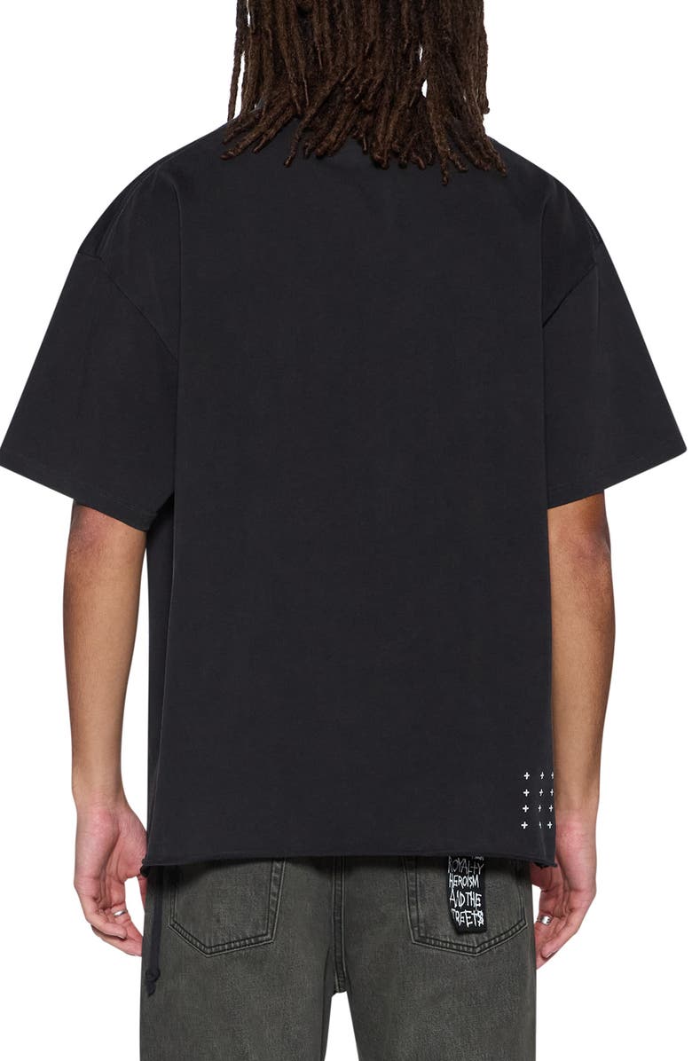 Ksubi Spirit Ekcess Graphic T-Shirt, Alternate, color, Charcoal