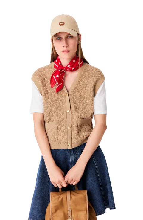 2-in-1 Effect Cardigan
