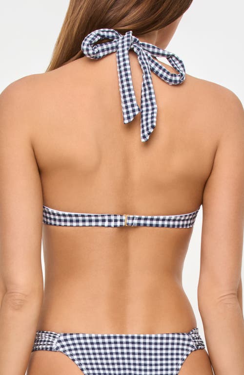 L*space Isa Bikini Top Atta Girl Gingham