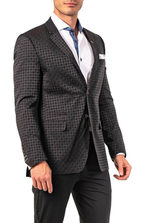 Maceoo Socrate Evo Resistance16 Houndstooth Check Blazer