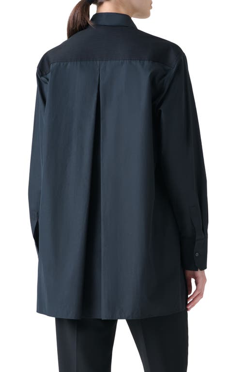 Akris Pleat Detail Button-up Shirt