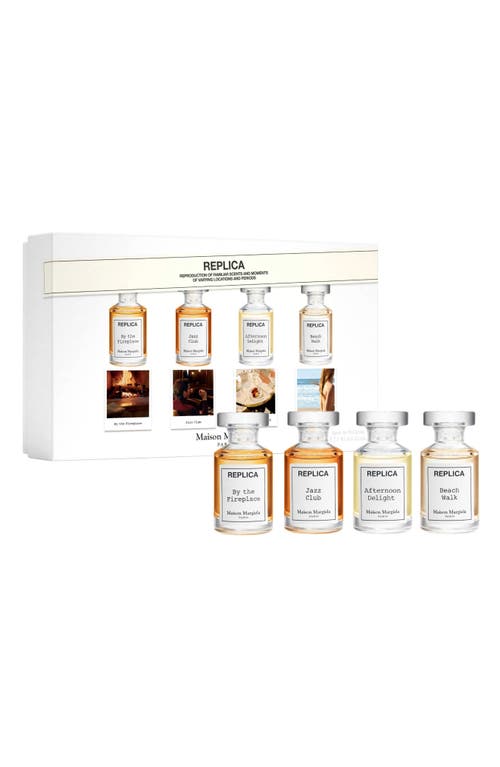 Maison Margiela Replica 4-piece Holiday Discovery Gift Set In Transparent