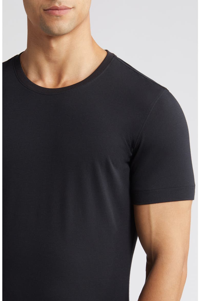 Knox Solid Black T-Shirt, Alternate, color, BLACK SOLID