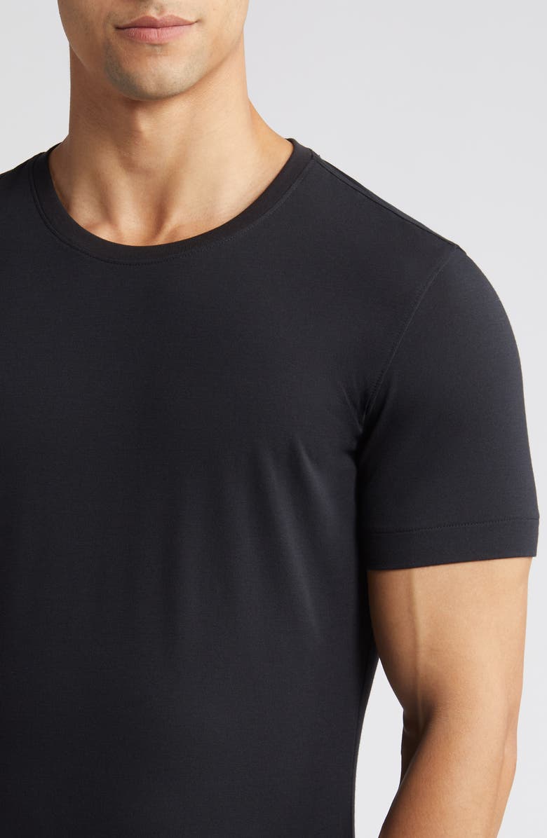 Mizzen+Main Knox Solid Black T-Shirt, Alternate, color, Black