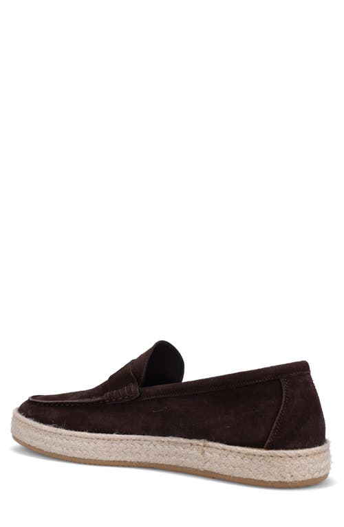 Ron White Dylan Penny Loafer Sneaker In Brown