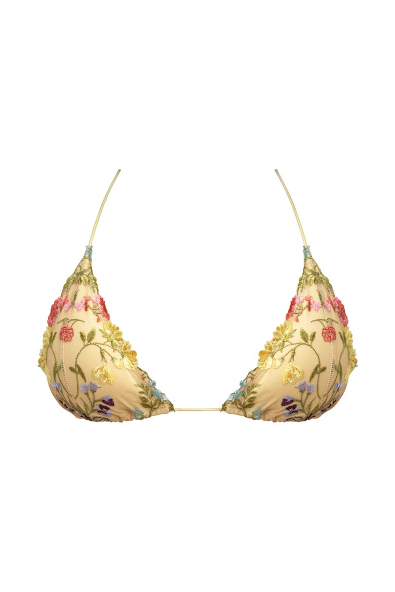 Lani Thin String Top, Main, color, Yellow