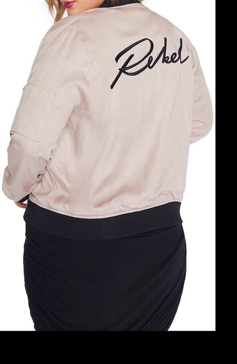 Rebel Wilson X Angels Signature Bomber Jacket, Alternate, color, 
