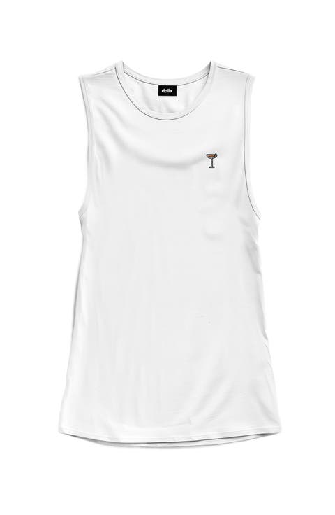 Womens Coffee Martini Muscle Tank