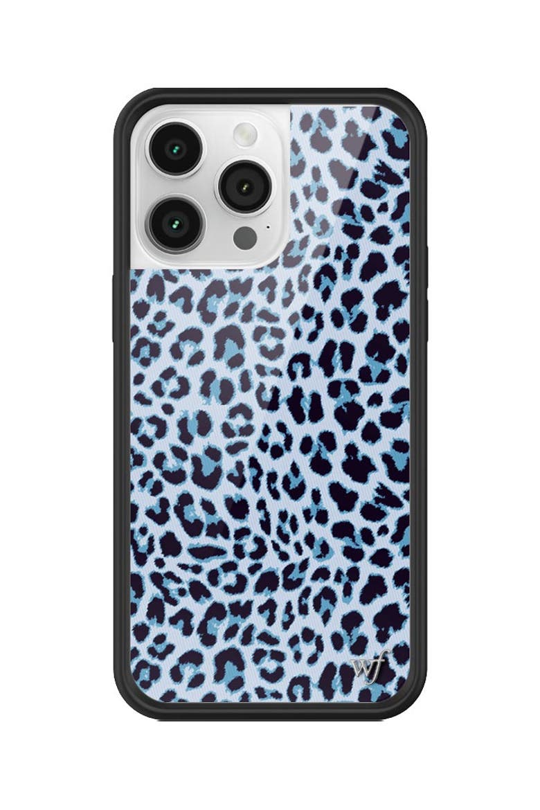 Meow | Blue iPhone Case, Alternate, color, Blue