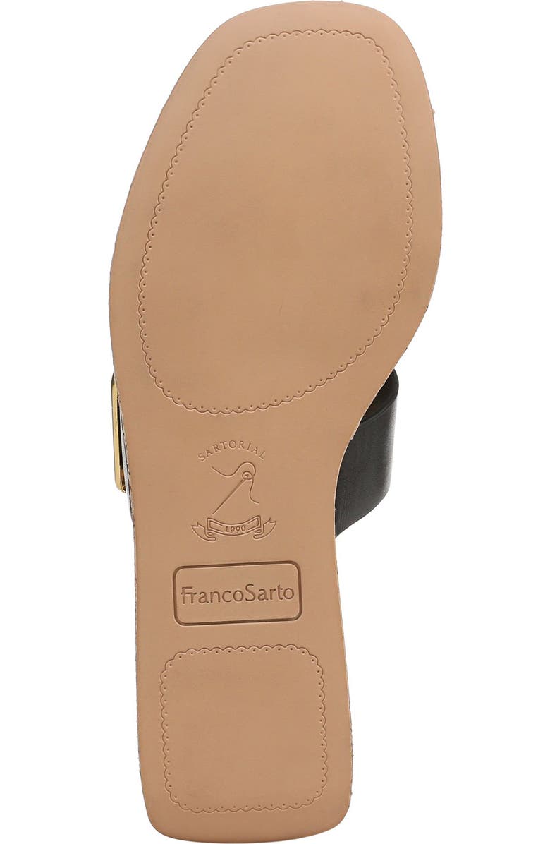 Franco Sarto Taziana Platform Wedge Sandal, Alternate, color, Black