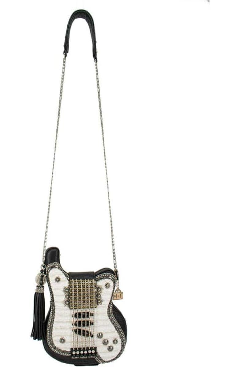 Mary Frances Accessories Greatest Hits Shoulder Handbag, Alternate, color, Black