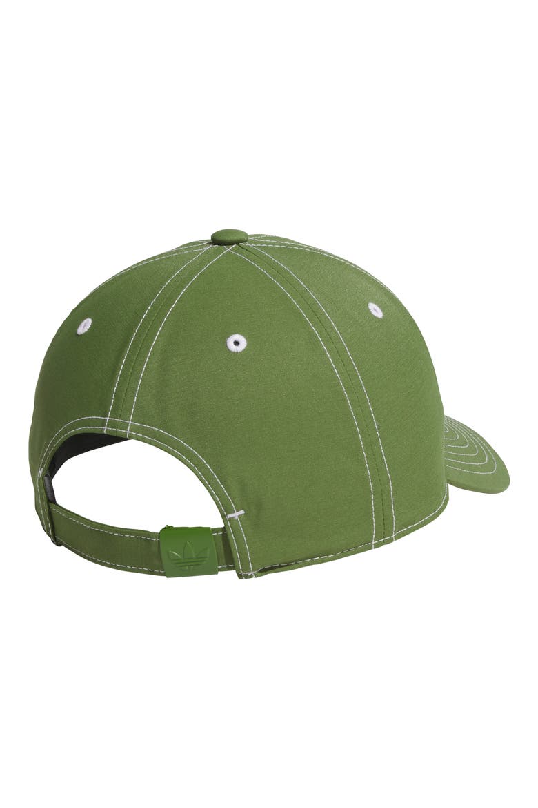 Stealth Strap Back Baseball Cap, Alternate, color, TECH OLIVE/ WHITE