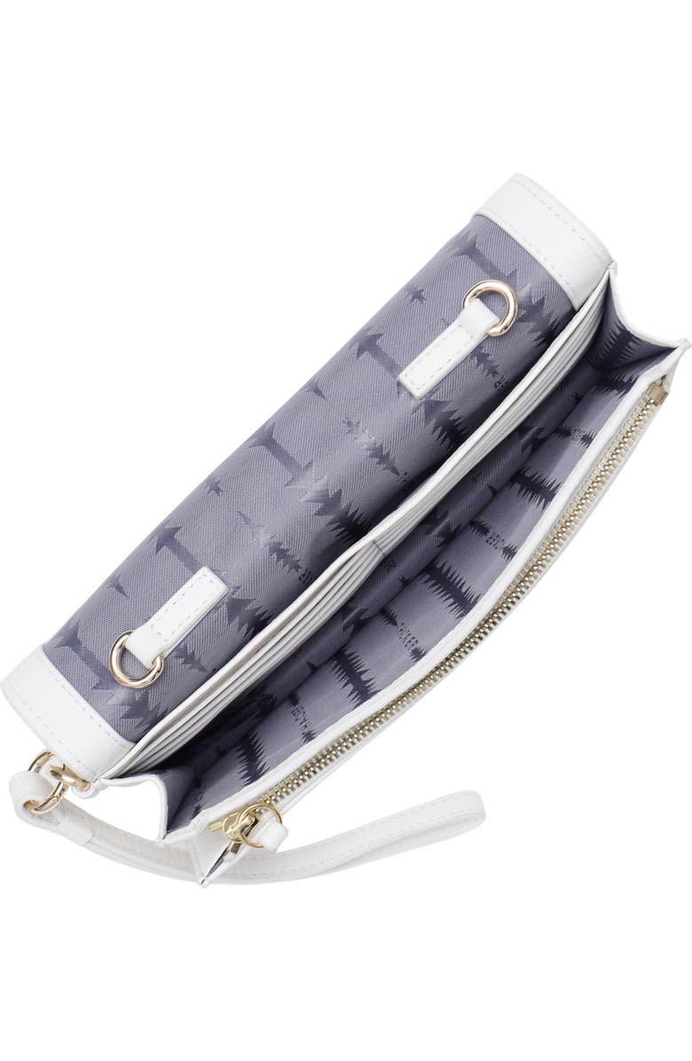 Thacker Aris Soft Pebble Crossbody Bag, Alternate, color, White