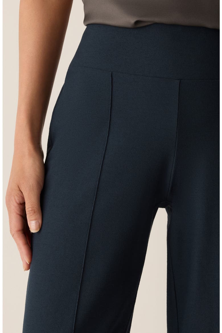 High Waist Wide Leg Pants, Alternate, color, MARITIME