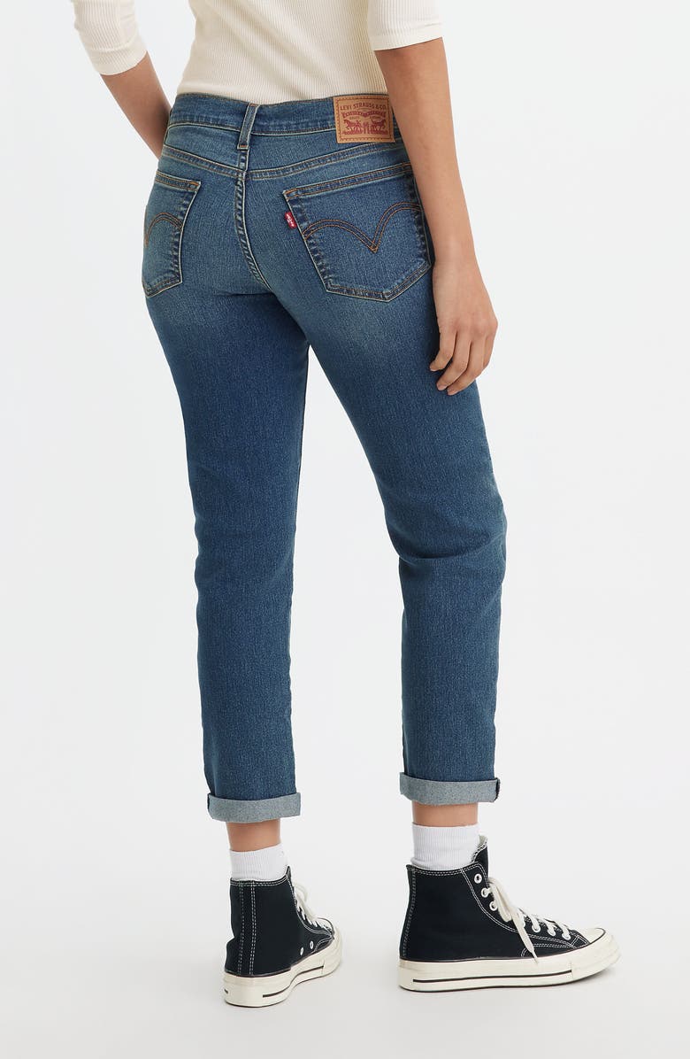 Levi's<sup>®</sup> Mid Rise Boyfriend Jeans, Alternate, color, 