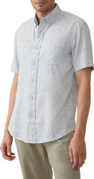 Faherty Breeze Short Sleeve Button-Down Shirt