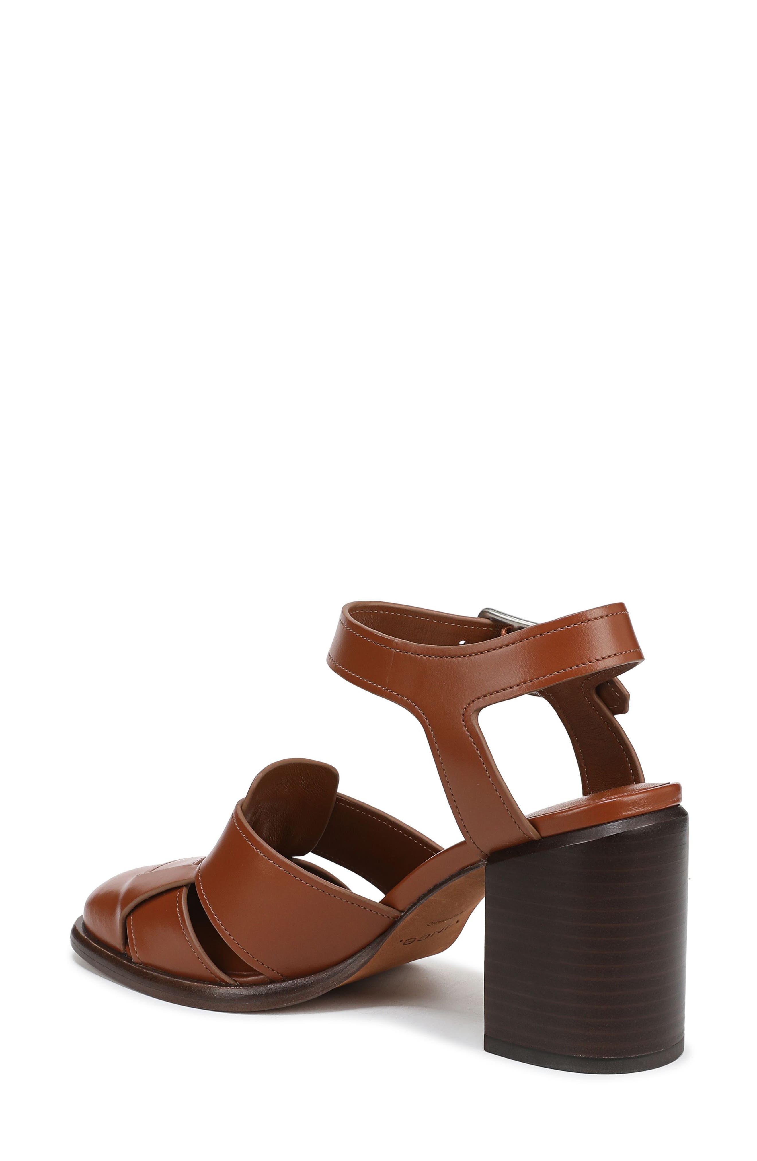 Vince Lyra Ankle Strap Sandal, Alternate, color, Terra Rosa