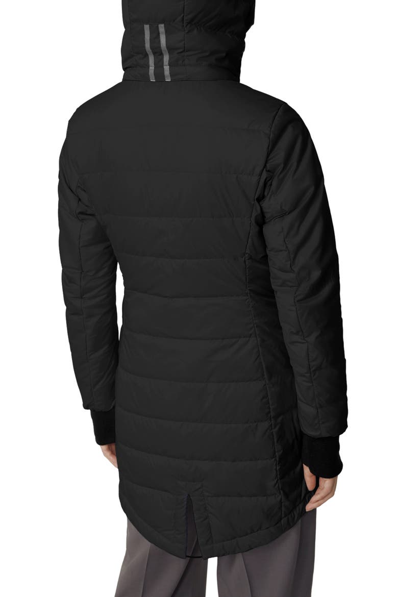 Ellison Black Label Packable 675 Fill Power Down Jacket, Alternate, color, BLACK - NOIR