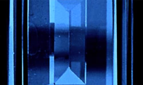 Goshwara Gossip Emerald Cut London Blue Topaz & Pavé Diamond Ring In Blue