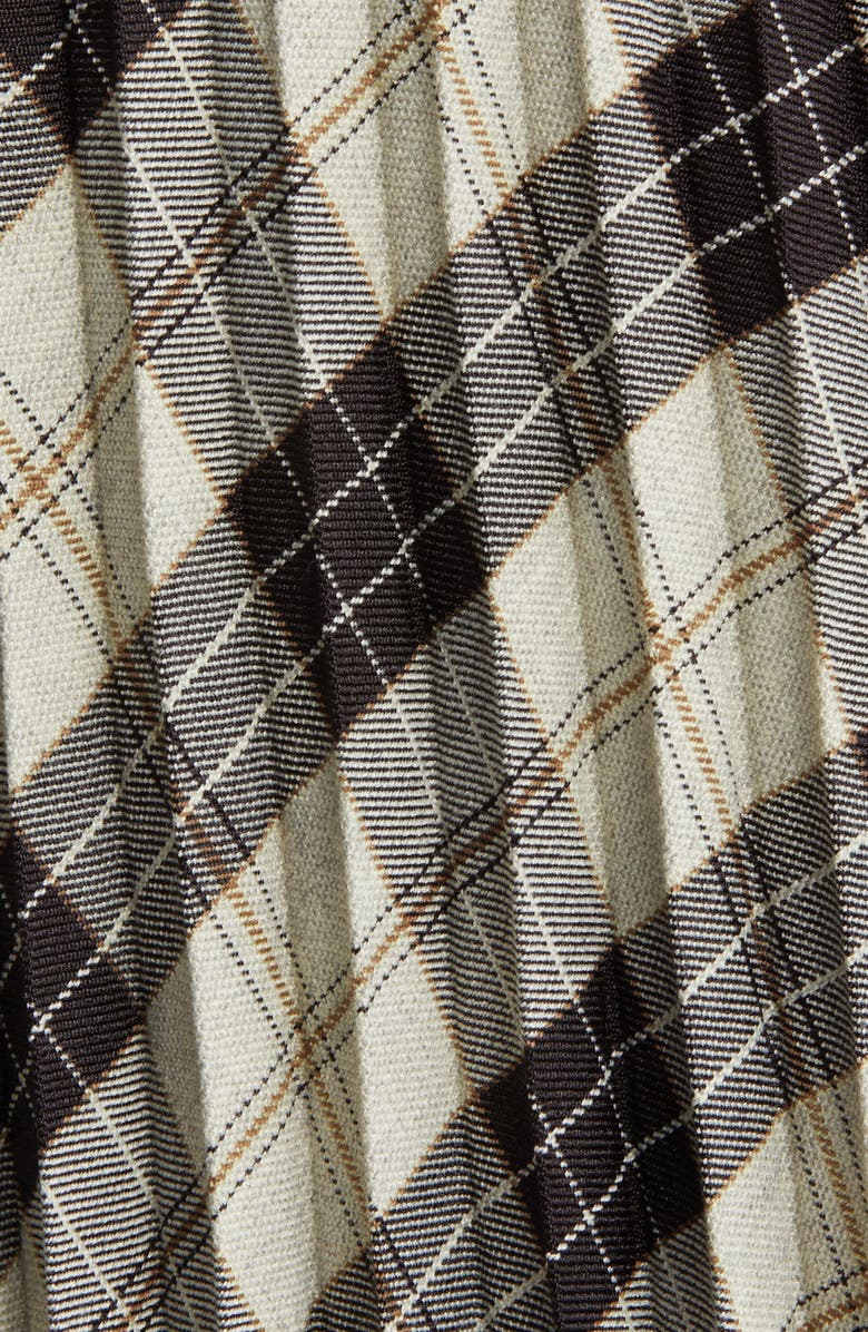 NIKKI LUND Robin Pleated Midi Skirt, Alternate, color, Black