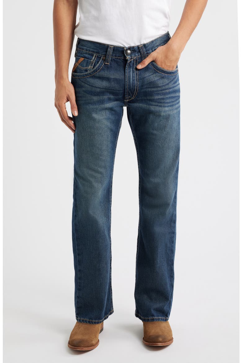 M5 Slim Stretch Straight Leg Jeans, Main, color, DEADRUN