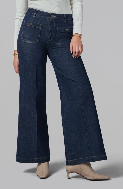 Milan High Rise Wide Leg Jeans