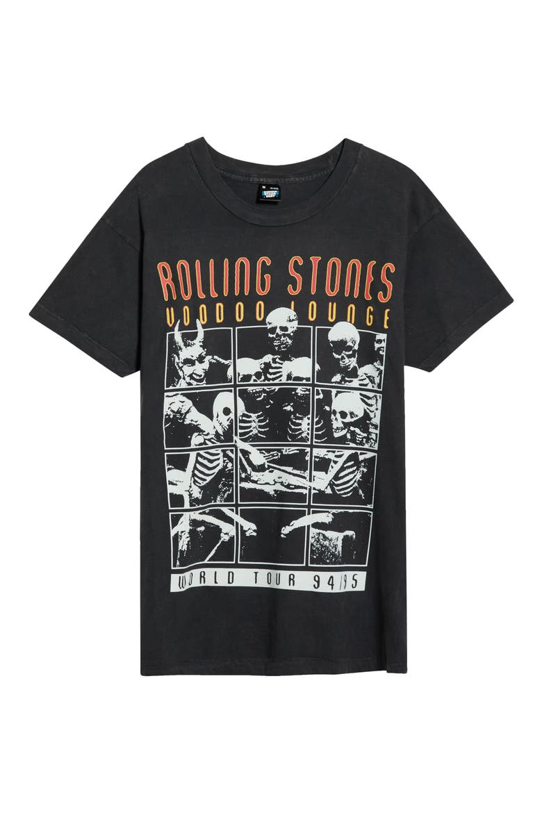 Rolling Stones Cotton Graphic T-Shirt, Main, color, AGED BLACK