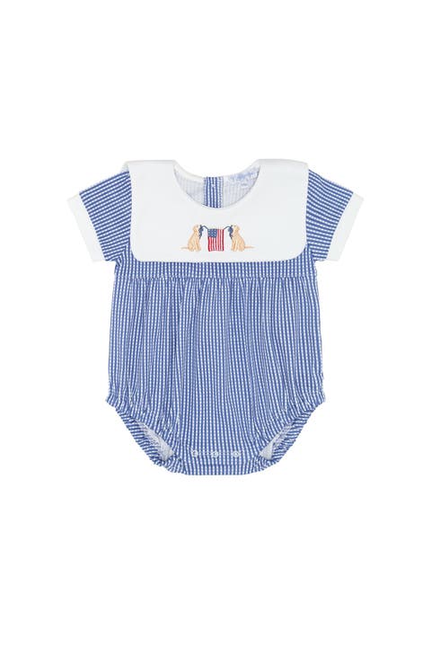 American Pups Square Collared Bubble - Baby