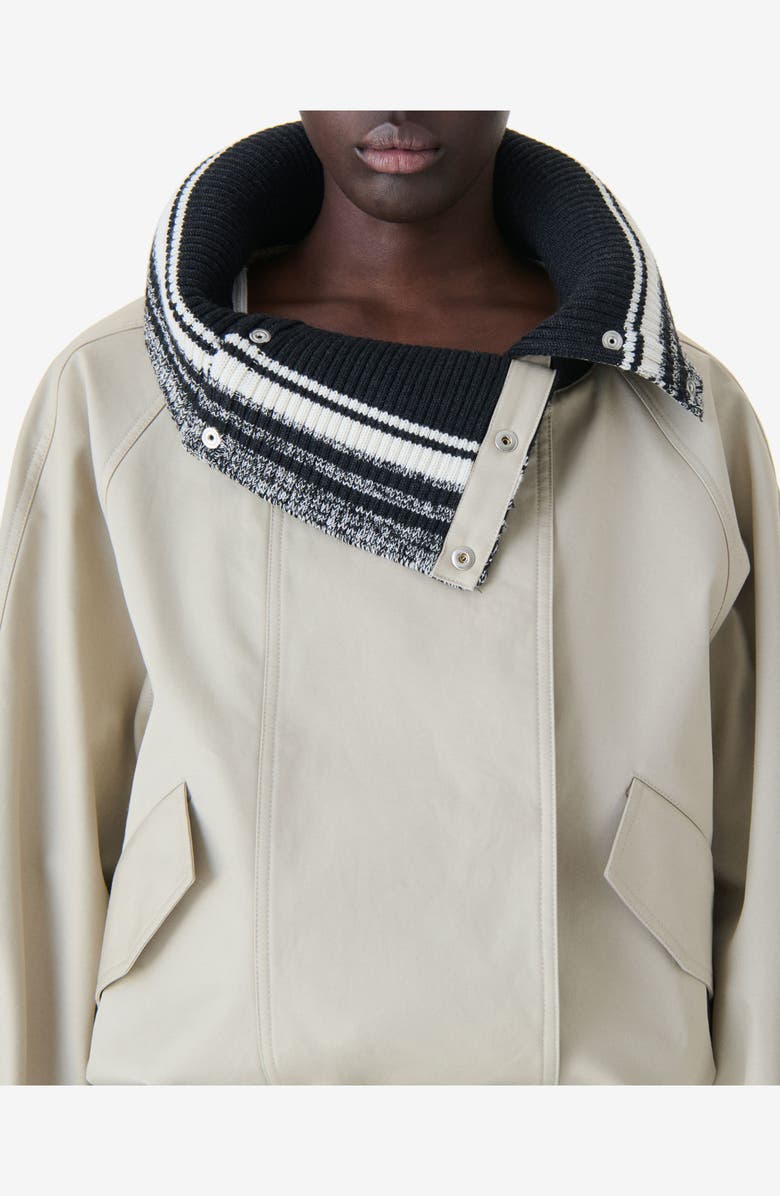 IRO Rimme Jacket, Alternate, color, Warm Grey