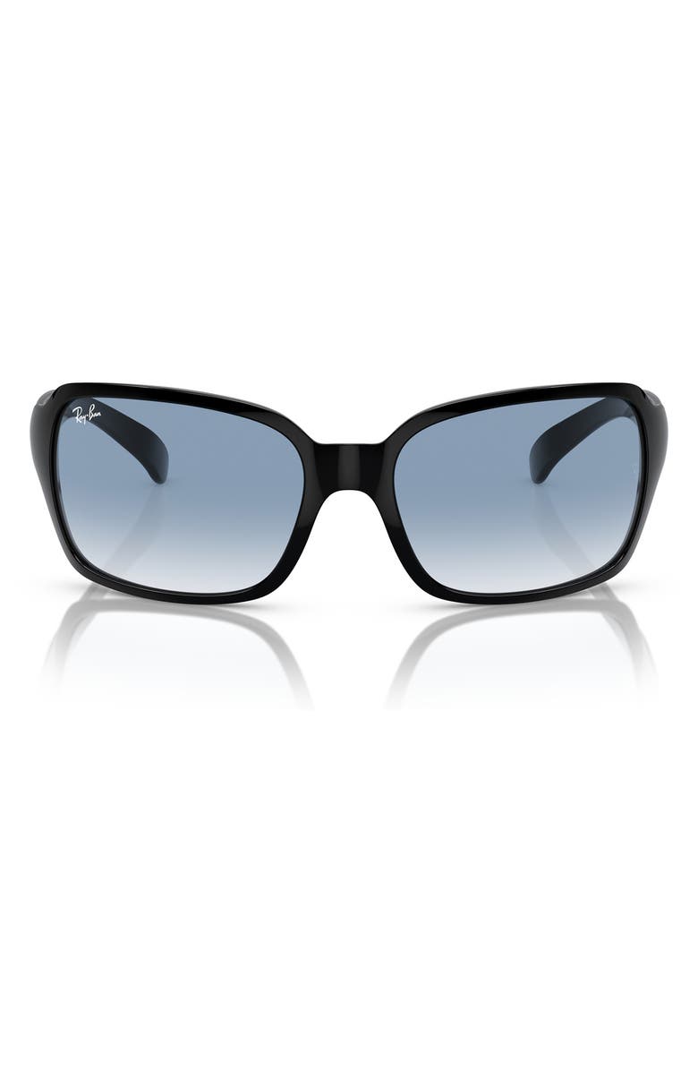 Ray-Ban 60mm Gradient Rectangular Sunglasses, Main, color,