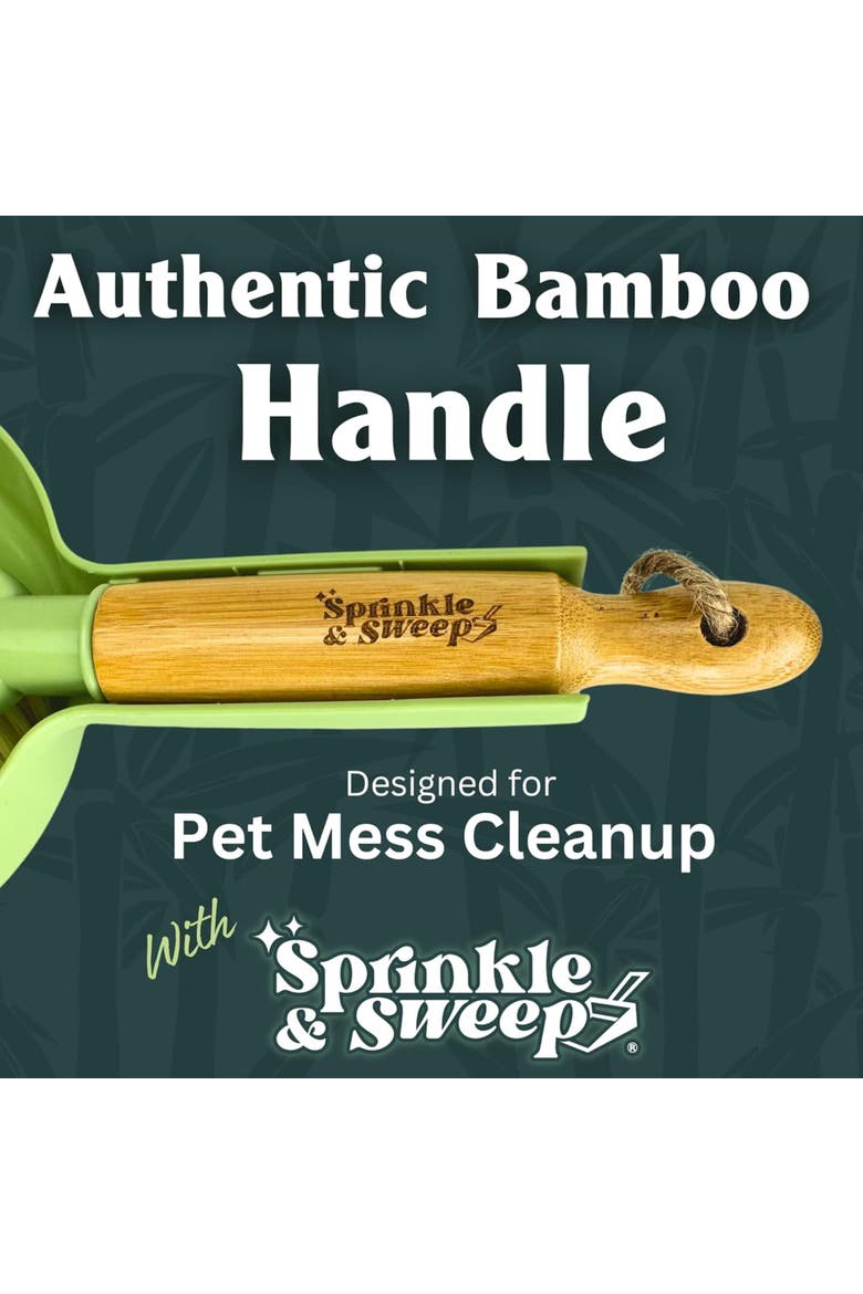 Pet Mess and Odor Cleanup Bundle, 15oz Bag, Broom, 24oz Spray, Alternate, color, Multicolored