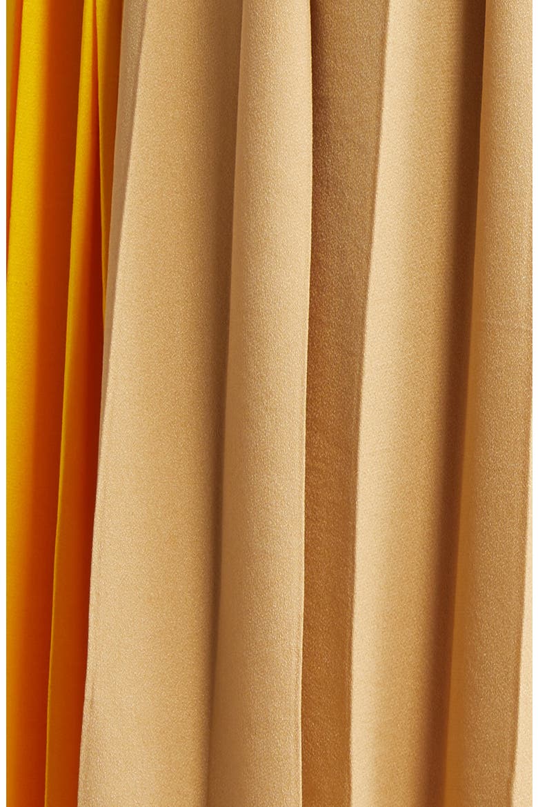 Latoya Colorblock Pleated Dress, Alternate, color, DAISY COLORBLOCK