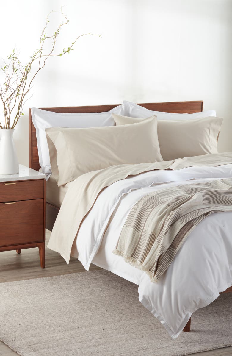 Nordstrom Checkered Cotton Throw Blanket, Alternate, color,