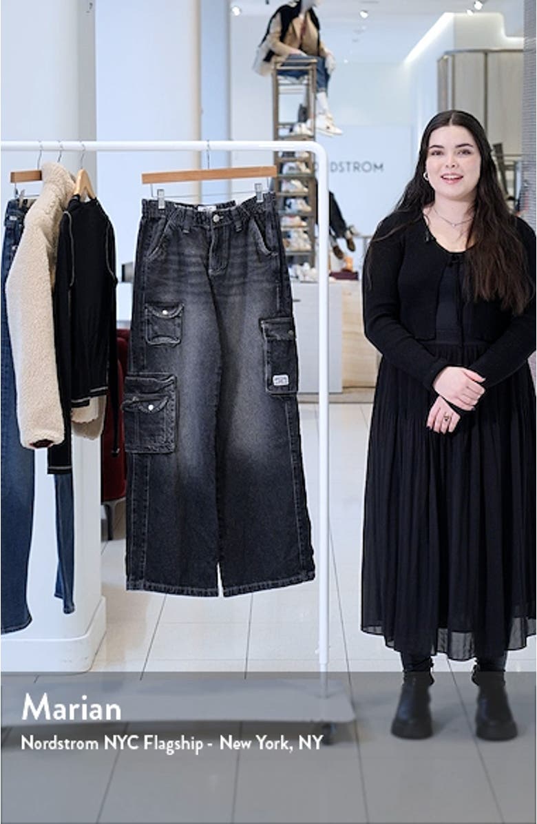 Y2K Low Rise Cargo Jeans, sales video thumbnail