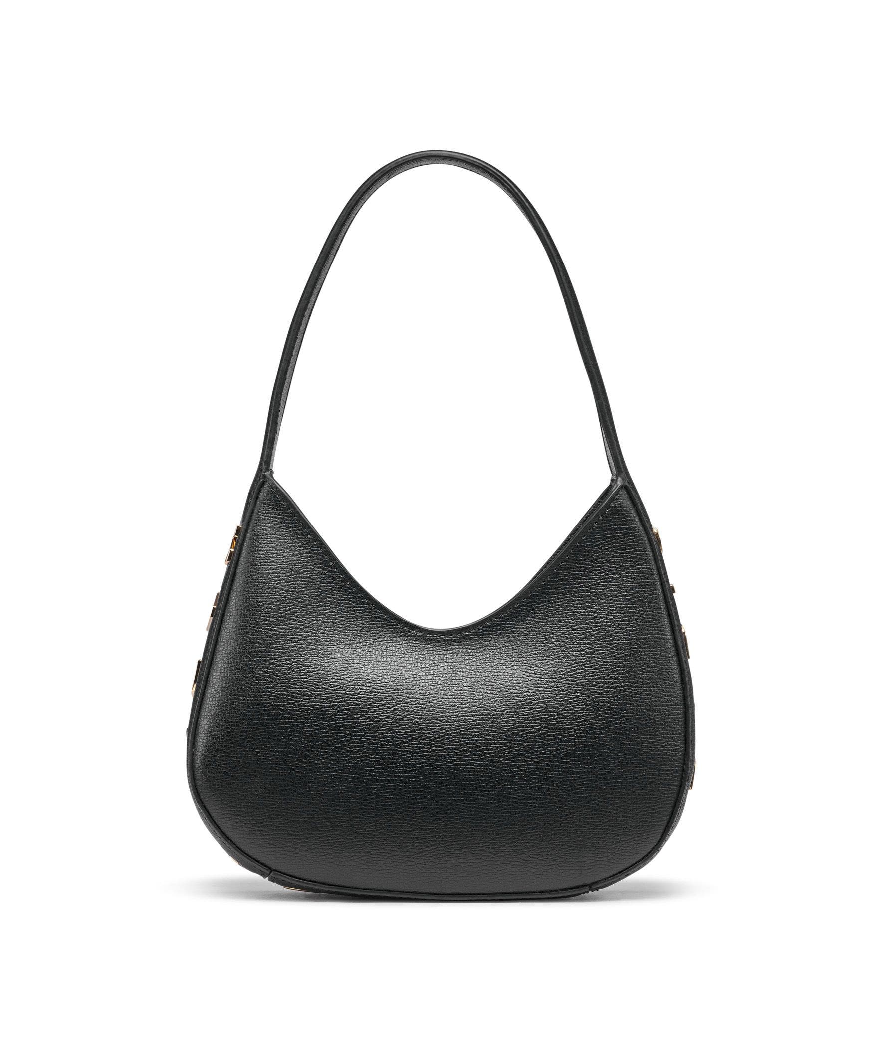 KARL LAGERFELD PARIS Desi Shoulder, Alternate, color, Black/Gold