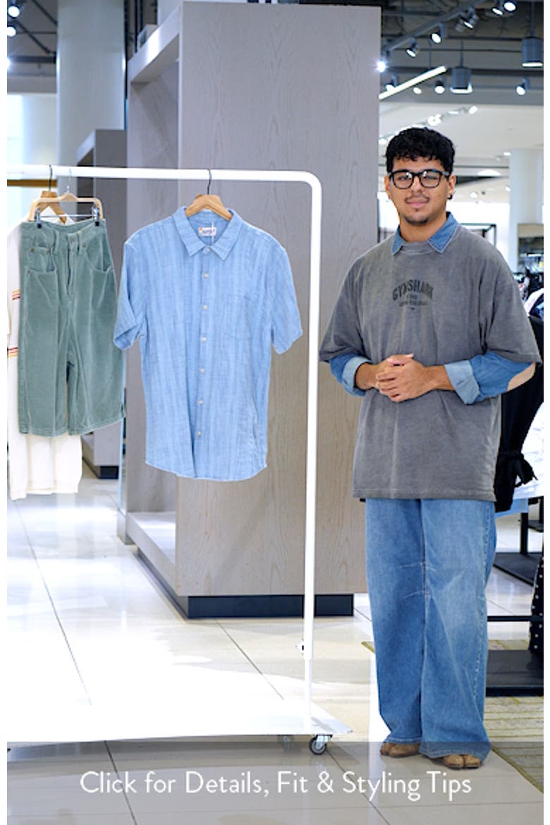Classic Stretch Selvage Short Sleeve Shirt video