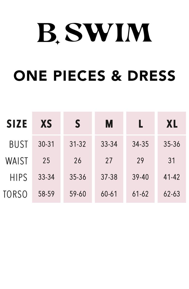 B Swim Fata Morgana One Piece Swimsuit, Alternate, color, 